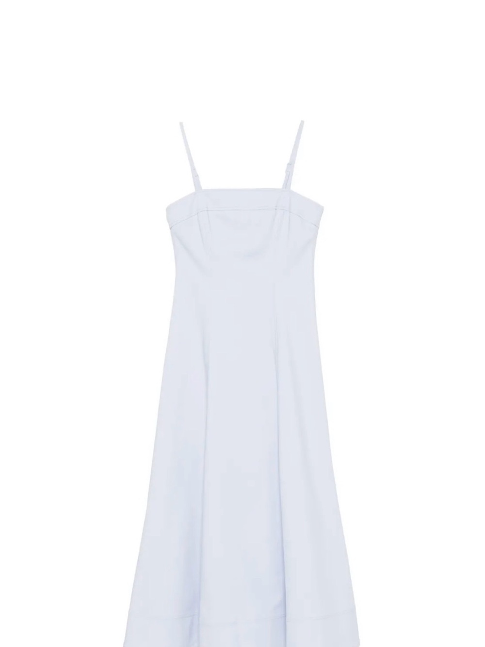 Sleeveless White Maxi Dress with Adjustable Straps